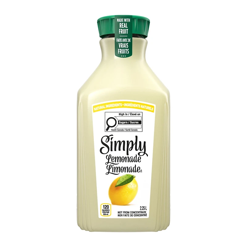 Simply Limonade Bouteille, 2.25 Liters Simply Limonade 2.25L