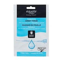 Masque En Feuille Hydratant Equate Beauty Avec de l'acide hyaluronique
