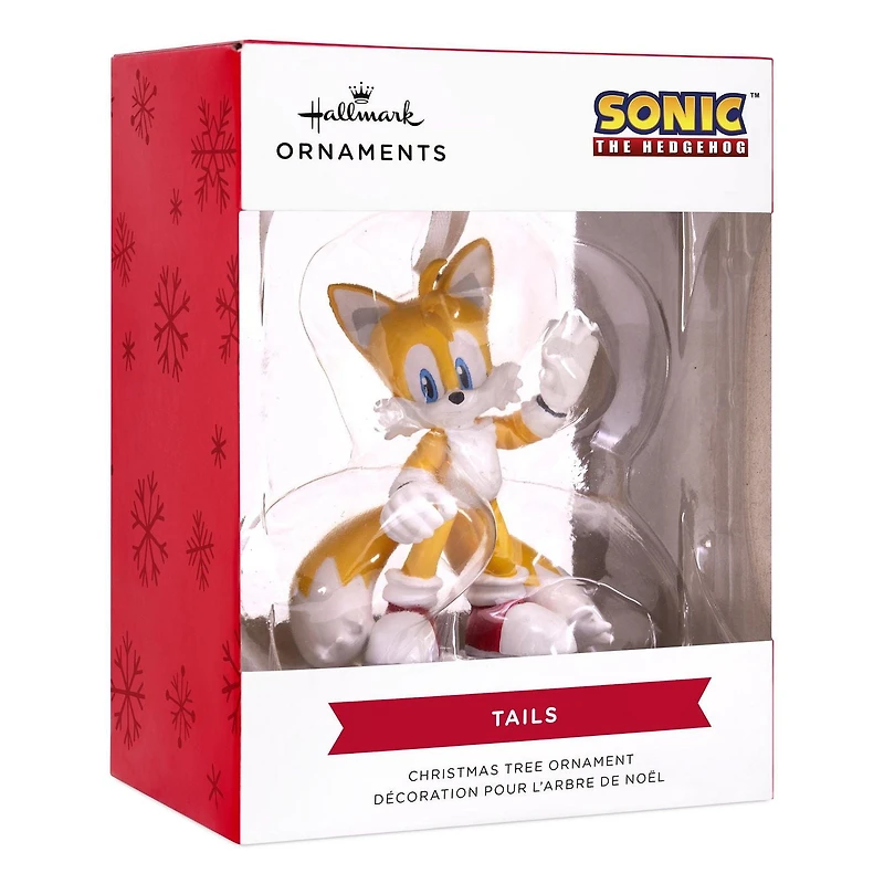 Décoration Hallmark de Noël (Tails, Sonic, le hérisson)