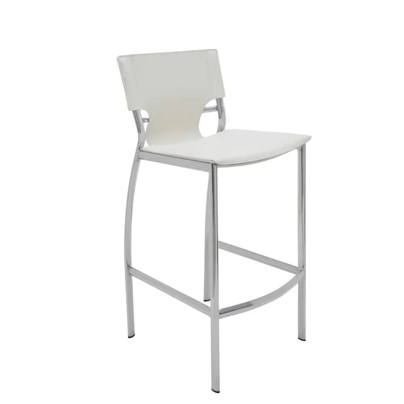 Tabouret de comptoir Venice en blanc