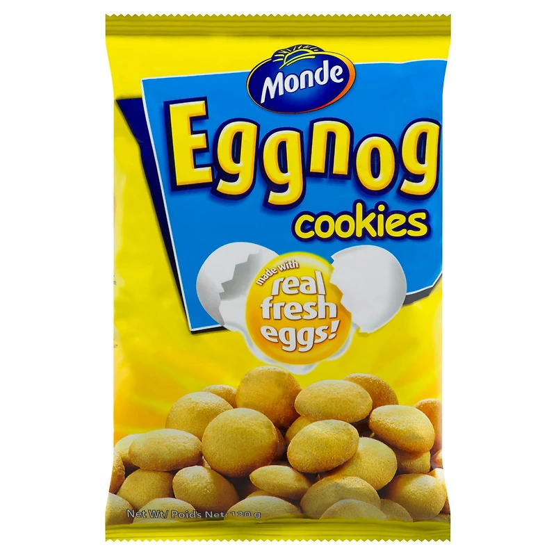 Monde Eggnog Cookies