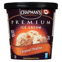 Chapman's Premium Caramel Praline Ice Cream in a Tub, 2L