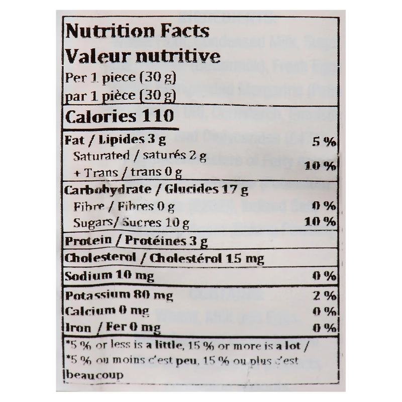 Lemon Square Cheese Cake, 10 x 30G (300g)