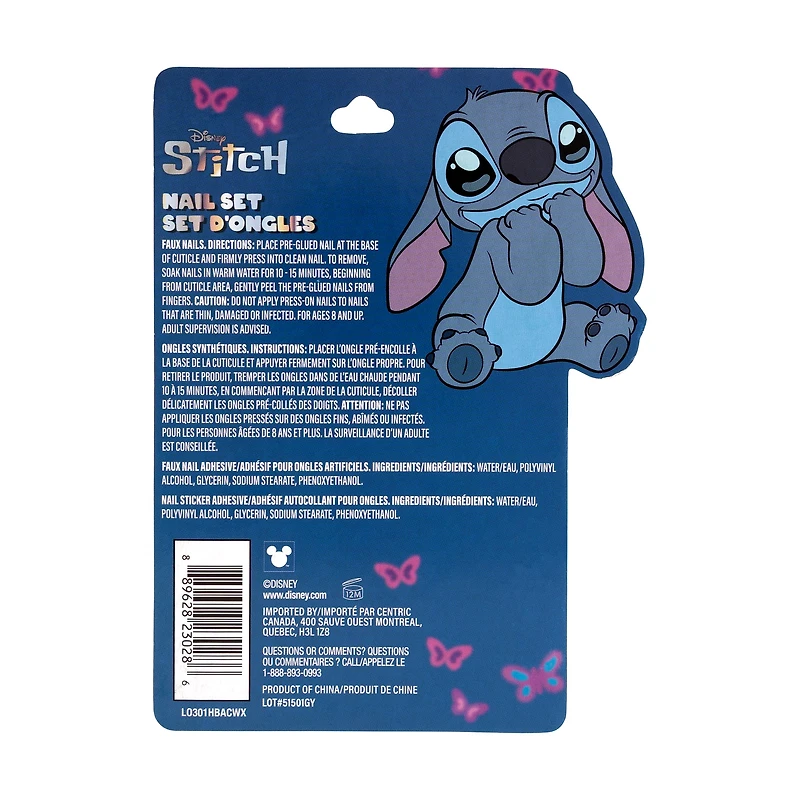 Disney Stitch 24 Piece Press-On Nails