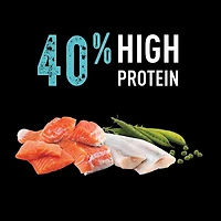 Crave Nourriture Sèche pour Chats Riche en Protéines au Saumon Véritable & aux Poissons de l'Océan 1.8kg