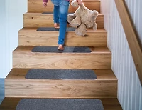 Ottomanson Lifesaver Collection Utility Ribbed Stair Tread