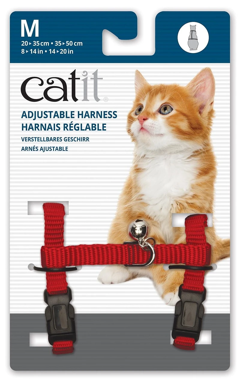 Harnais réglable Catit en nylon Moyen