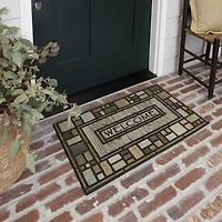 Mohawk Home – Tapis d’entrée multicolore Drifted Nature, 46 x 76 cm (1 pi 6 po x 2 pi 6 po)