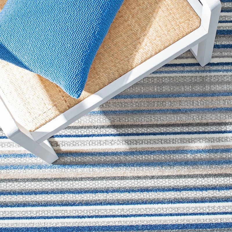 Safavieh Cabana Siomha Tapis Rayé Extérieur