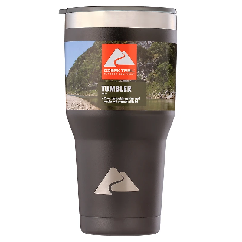Ozark Trail PL 32OZ Stainless Steel Tumbler, OZARK TRAIL PL 32OZ SS TUMBLER
