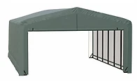 ShelterTube Wind and Snow-Load Rated Garage, 20x27x12 Green