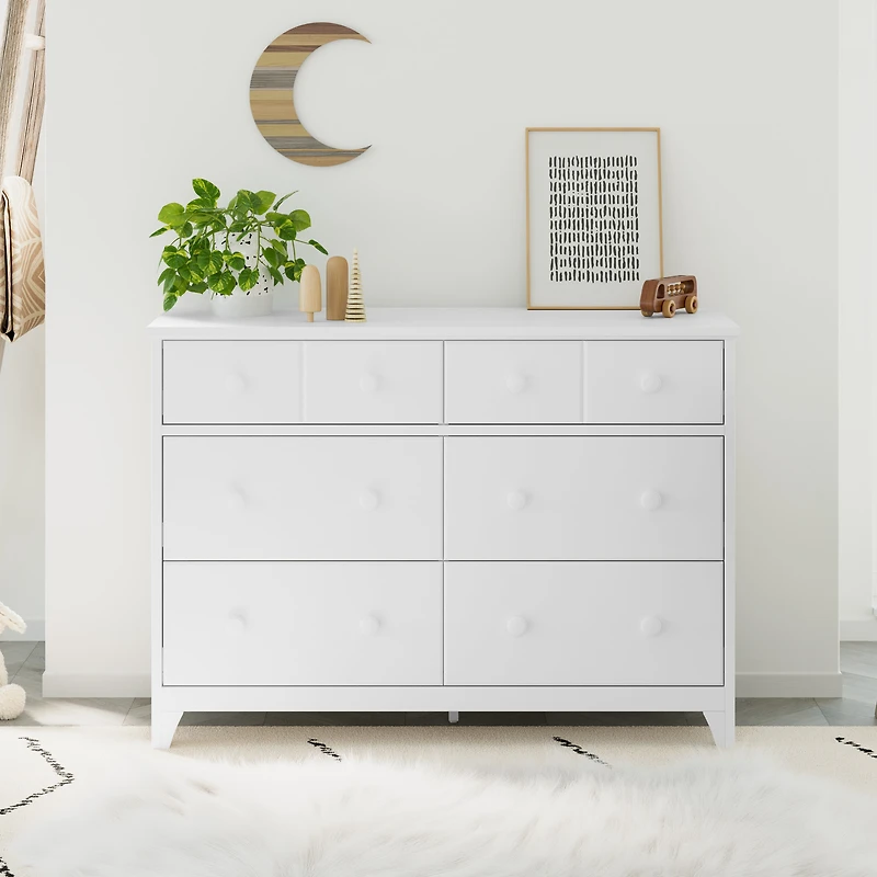 Storkcraft Moss 6-Drawer Double Dresser