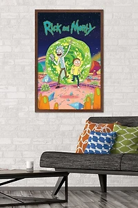 Rick And Morty - Cover Wall Poster