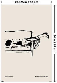 Rough Day No 01 Wall Poster, 22.375" x 34"