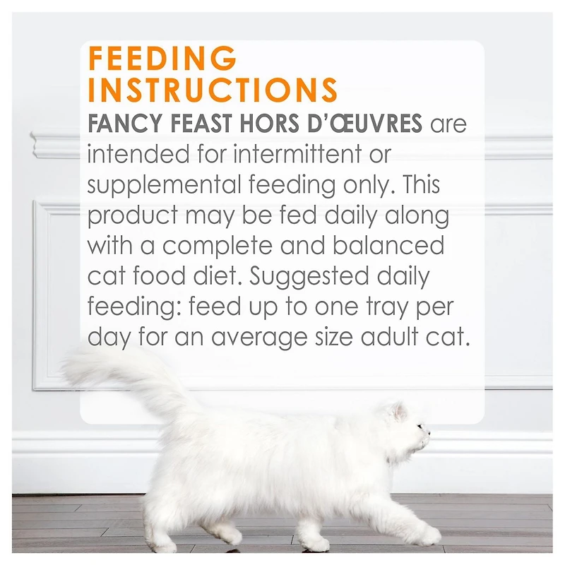 Fancy Feast Hors d'Oeuvre Amuse-Gueule au Blanc de Poulet Nourriture pour Chats 57g 57 g