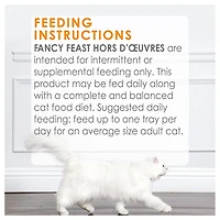 Fancy Feast Hors d'Oeuvre Amuse-Gueule au Blanc de Poulet Nourriture pour Chats 57g 57 g