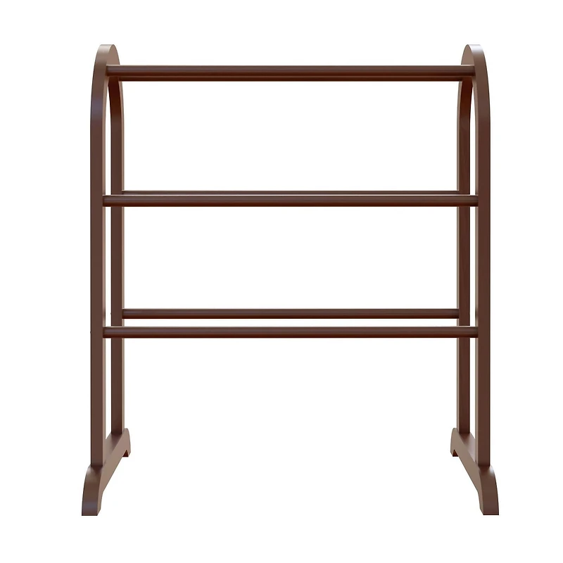 Eleanor Quilt Rack Walnut Finish