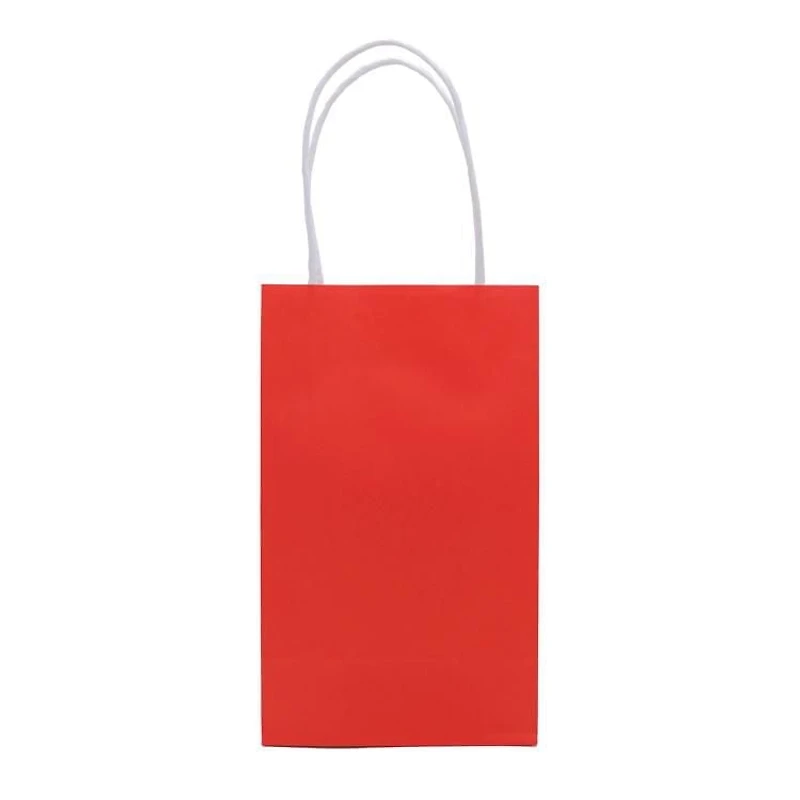 10pk red paper bag