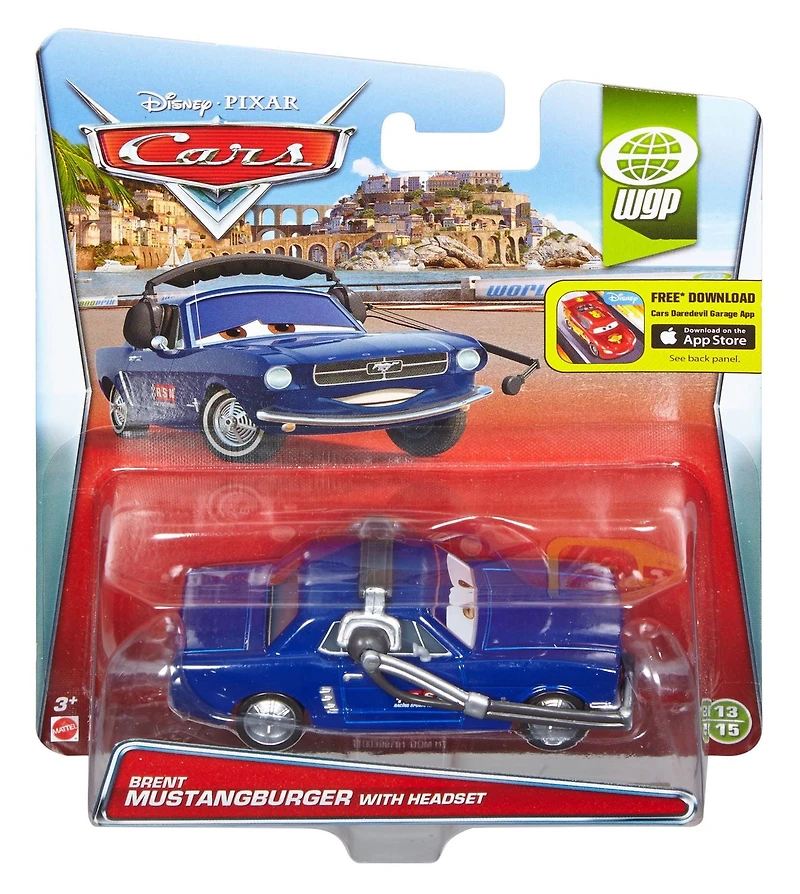 Disney/Pixar Cars Bren Mustangburger With Headset Vehicle
