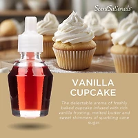 ScentSationals Scent Charm Oil - Vanilla Cupcake, 0.8 Fl oz, 24 mL Refill