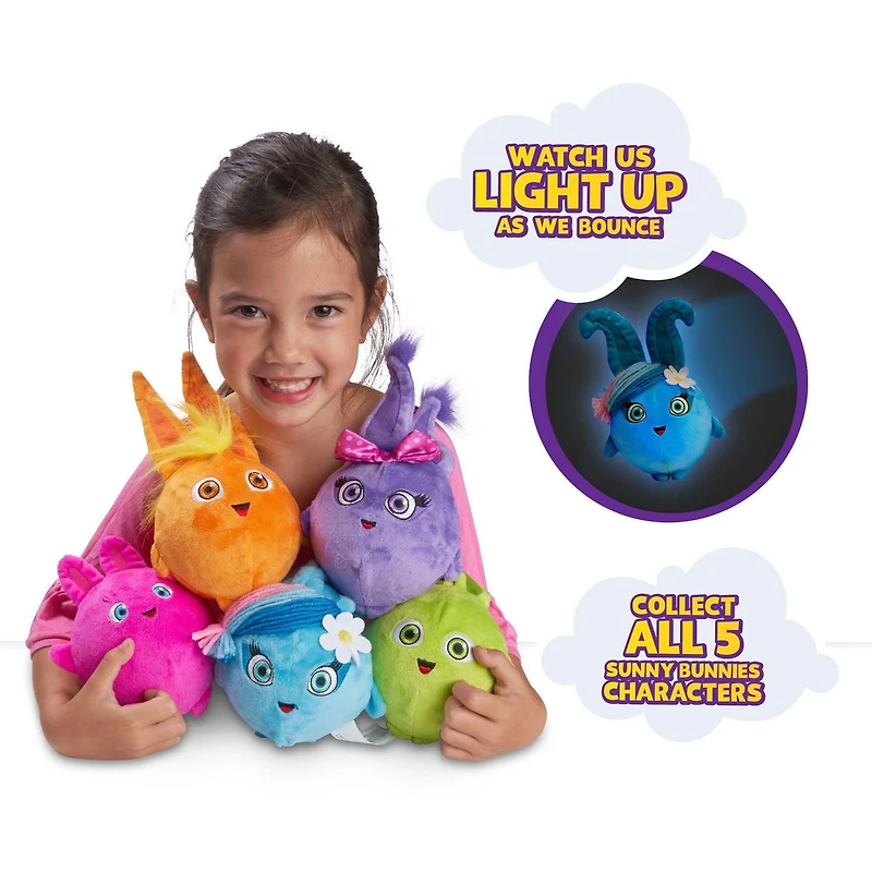 Sunny Bunnies Light up & Bounce Iris
