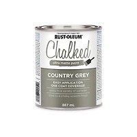 Rust-Oleum Specialty Universal County Gray Chalked Ultra Matte Paint, 887 mL