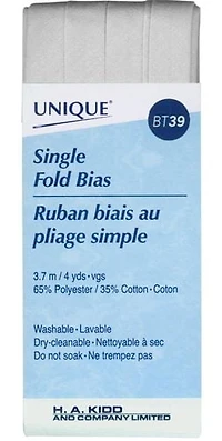Biais au pliage simple Unique 13 mm x 3,7 m