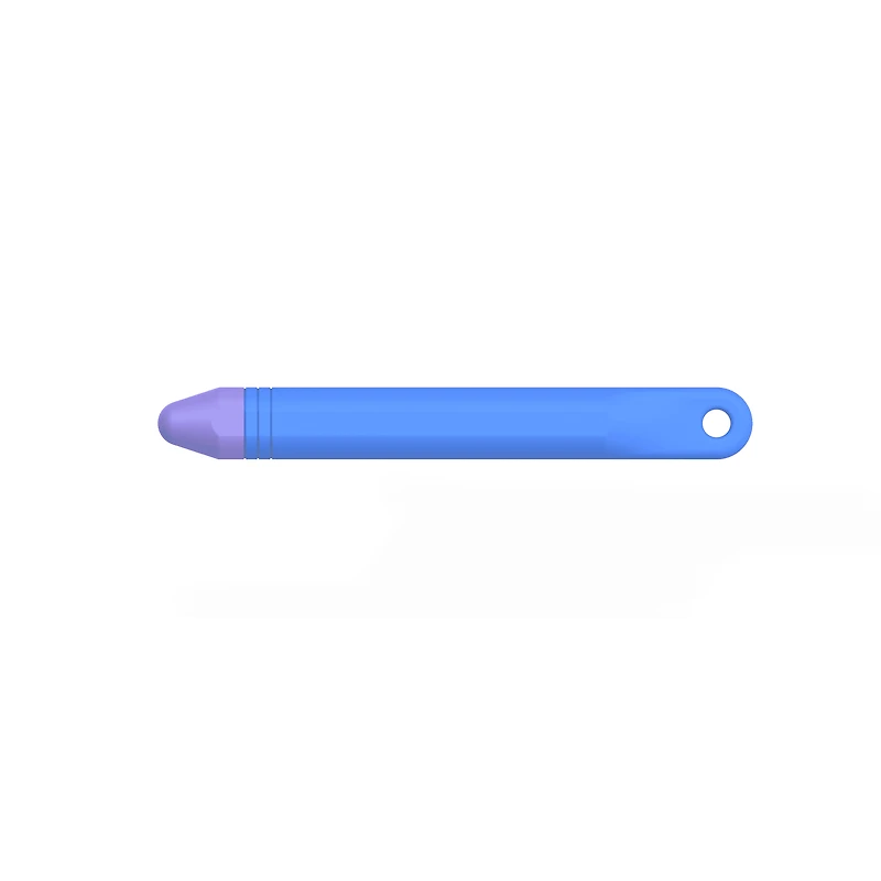 Stylets à pointe en caoutchouc pour enfants onn pour appareils à écran tactile, bleu et rose, lot de 2