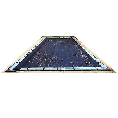 Blue Wave Couverture pour piscine creusée filet para-feuilles - rectangulaire