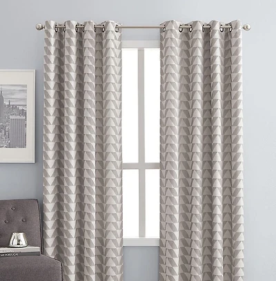 hometrends Lily Light Filtering Grommet Panel