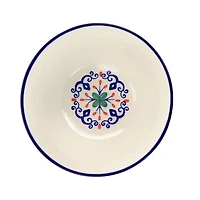 Laurie Gates Tierra Star 12 Piece Hand Painted Stoneware Dinnerware Set