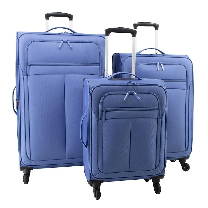 Jetstream 3 Piece Soft-side Spinner Luggage Set