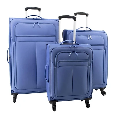 Jetstream 3 Piece Soft-side Spinner Luggage Set