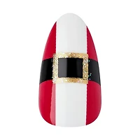 KISS Voguish Fantasy Ongles Autocollants des Fêtes - Longueur Moyenne, Forme Cercueil
