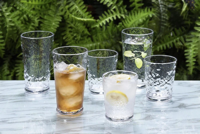 Mainstays 15-Ounce Tritan Hammered Tumbler