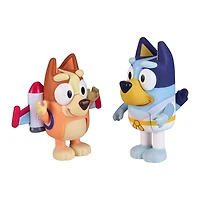 Bluey Figure 2Pk Action Hero Bluey & Bingo