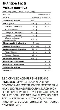 Coupes de pouding à la vanille de Snack Pack ® 4 coupes, 396 g