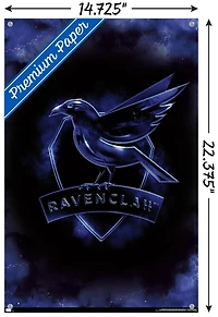 Harry Potter - Ravenclaw Crest Magic Wall Poster, 22.375" x 34"