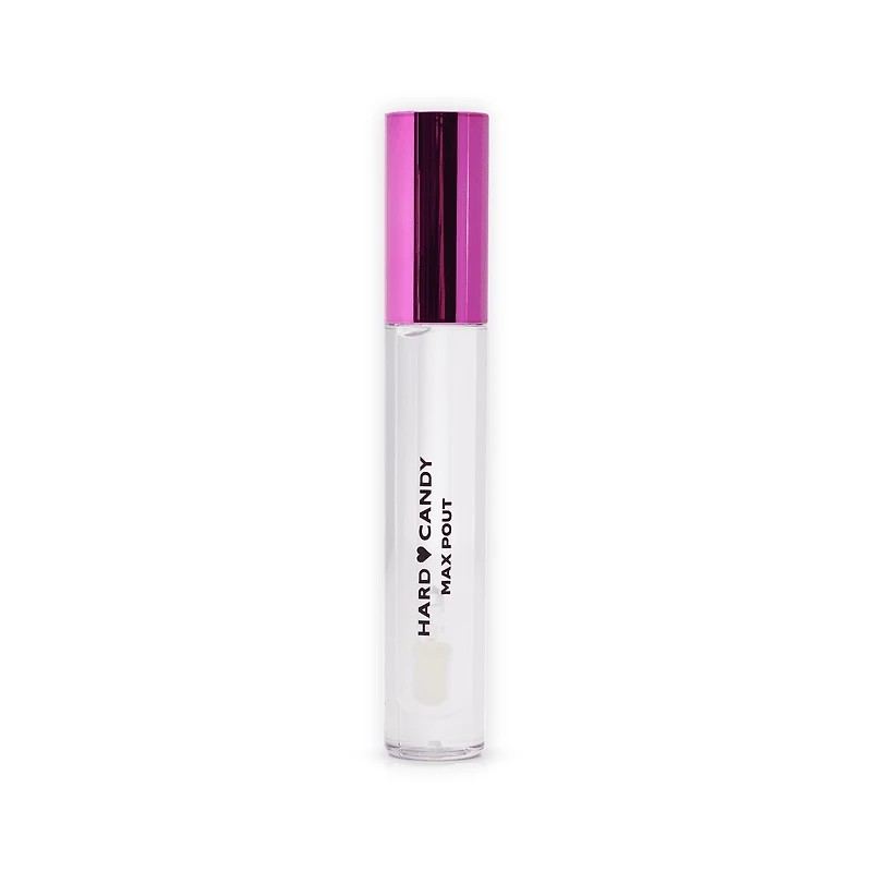Hard Candy Plumping Serum Lip Gloss, 1411 Max Pout (Clear), 3.7ml