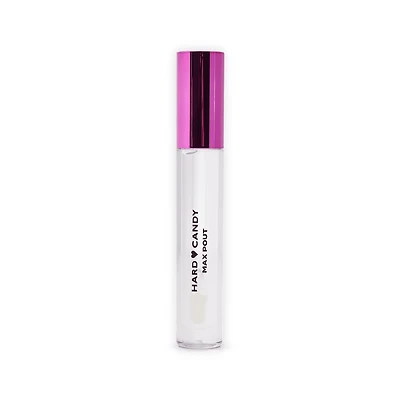 Hard Candy Plumping Serum Lip Gloss, 1411 Max Pout (Clear), 3.7ml