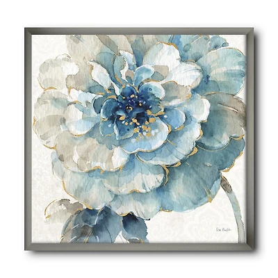 Designart Indigold Gold Country FLower Framed Wall Art
