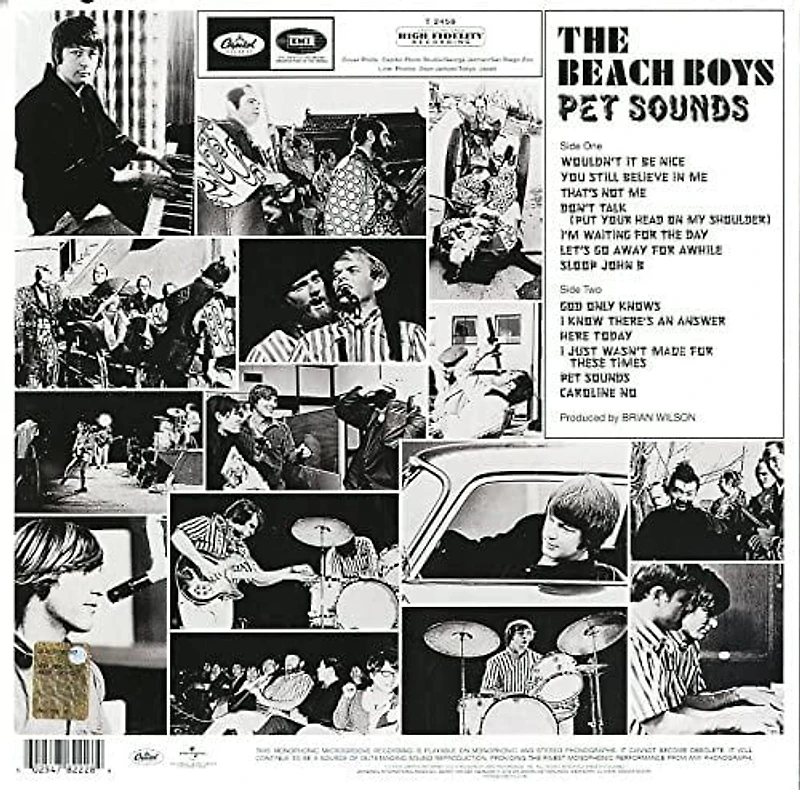 The Beach Boys - Pet Sounds (Mono) (Remaster) (Vinyl LP) (vinyl)