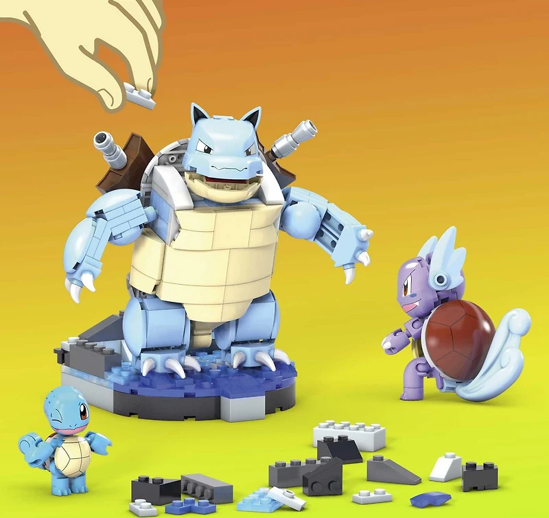 Mega Pokemon Squirtle Evolution Set