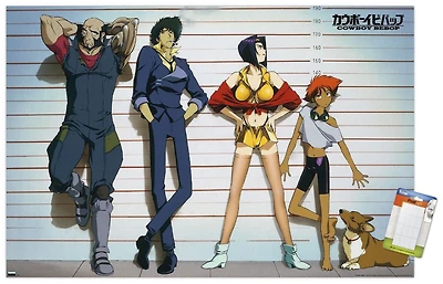 Cowboy Bebop - Heights Wall Poster, 14.725" x 22.375" Framed