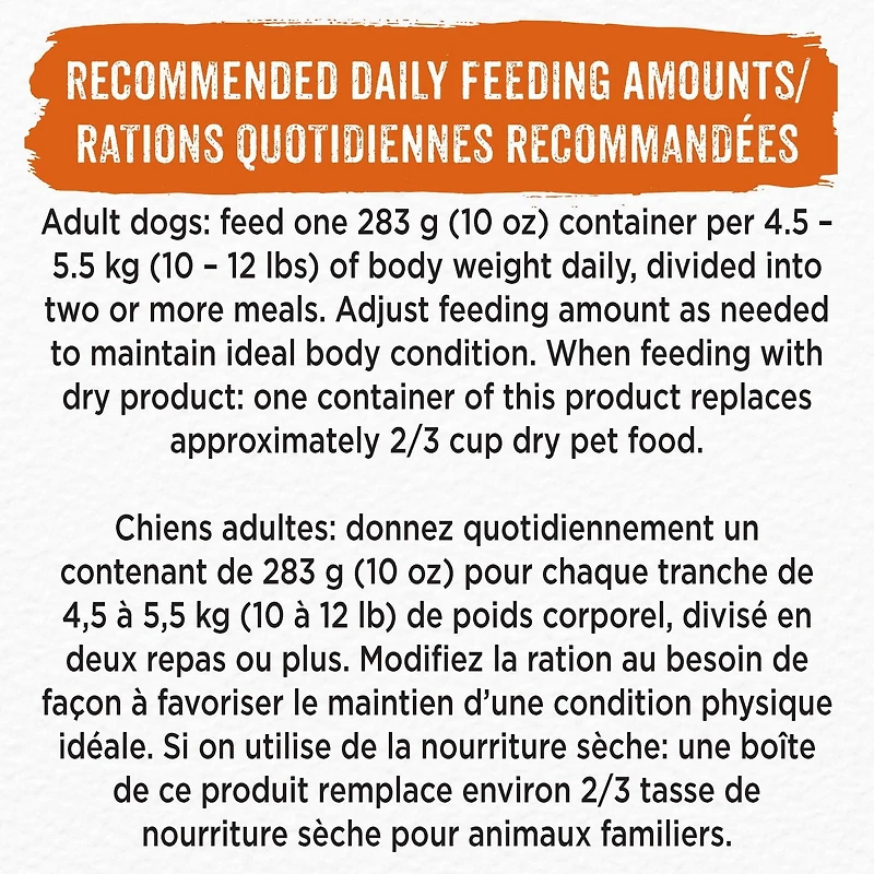 Beneful Prepared Meals Simmered Chicken Medley, Wet Dog Food 283 g, 283 g