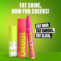 NYX Professional Makeup Fat Cheeks Liquid Blush, Collagen Support for Hydrated Dewy Glow