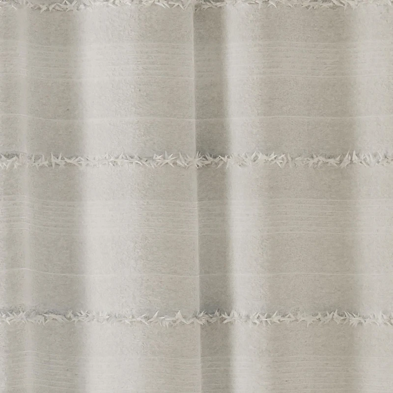 Hometrends Graham Tufted Loop Heavy Weight Woven Fabric Shower Curtain, 70" x 72"