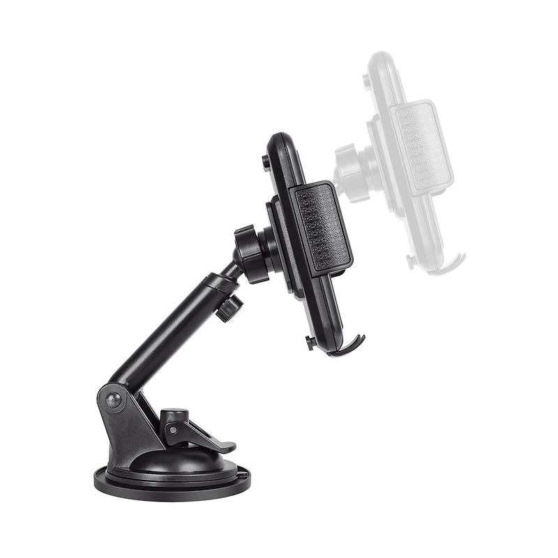 Merkury InnovationsExtendable Car Windshield & Dash Mount Black, Ext. Car Windshield DashMount