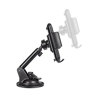 Merkury InnovationsExtendable Car Windshield & Dash Mount Black, Ext. Car Windshield DashMount