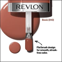 Revlon Ultra HD Snap Vegan Glossy Nail Polish, 8mL, One Coat, Clean, 20-Free & Vegan